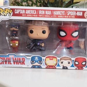 Captain America: Civil War Pop! Vinyl Figures